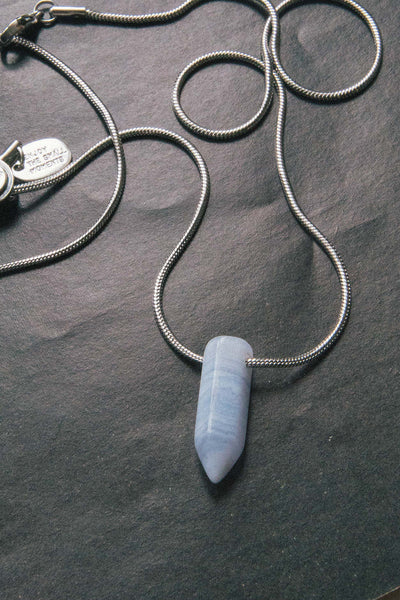 Blue Lace Agate Necklace. Blue Lace Agate Crystal. Dainty Small Crystal  Points. Banded Agate. Sterling Silver Choker. Light Blue Crystal. - Etsy  Australia | Blue lace agate necklace, Blue lace agate, Lace agate